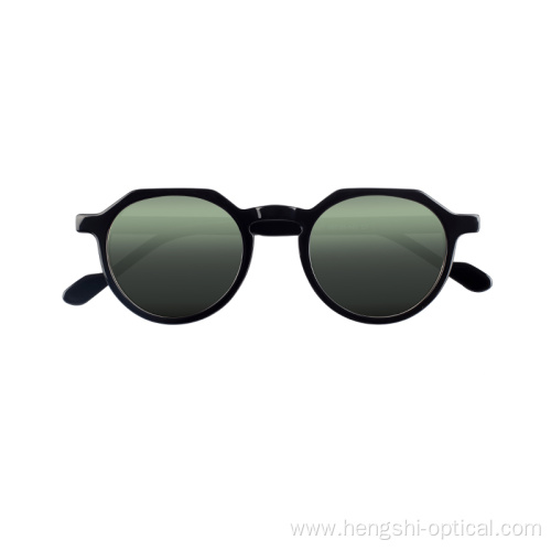 Customized Designer Inspired Brand Cool Cute Round Shape Frame Women Sunglasses Acetate